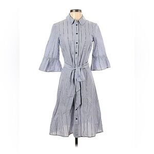 Draper James Casual Shirt Dress Blue‎ NWOT